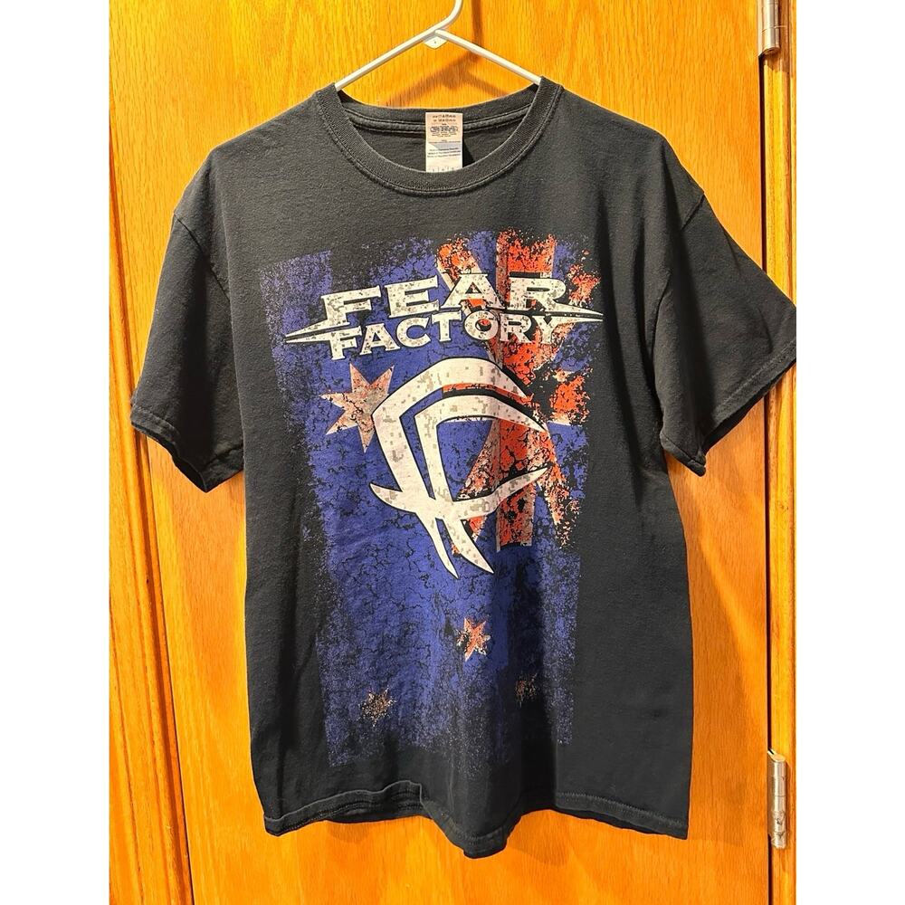 Fear Factory Australia tour 2015? Australian regional tour shirt Gildan L large